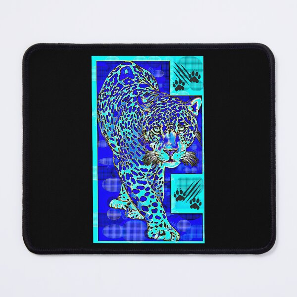 Item preview, The leopard in blue designed and sold by umfhn.