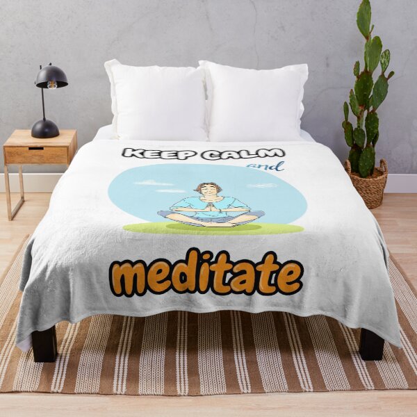 Item preview, Keep Calm and Meditate designed and sold by joshuayule.