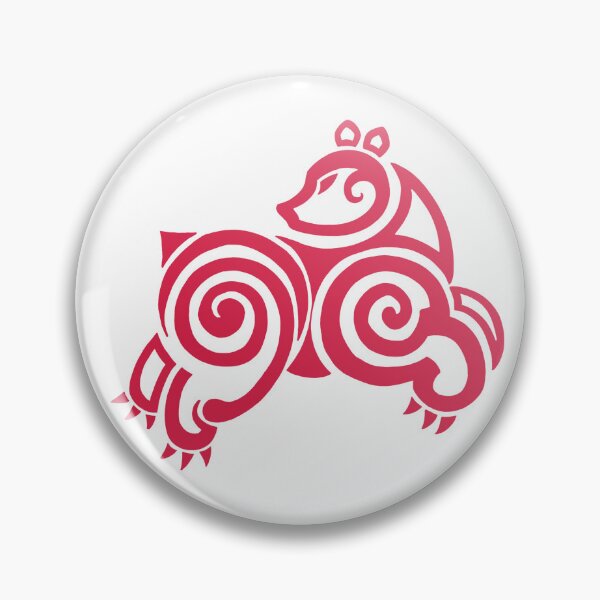 Item preview, Nidavellnir Nalbinding Fire Bear Viking Logo designed and sold by Emma Boast.