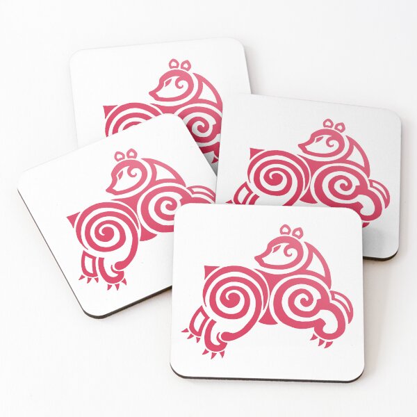 Item preview, Nidavellnir Nalbinding Fire Bear Viking Logo designed and sold by Emma Boast.