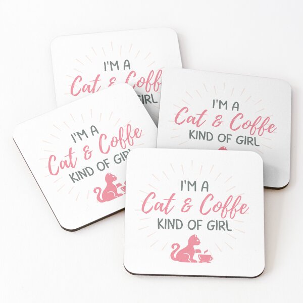 Item preview, I'm A cat and coffe kind of girl designed and sold by Spistak.