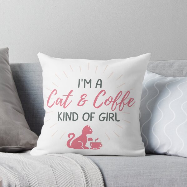 Item preview, I'm A cat and coffe kind of girl designed and sold by Spistak.