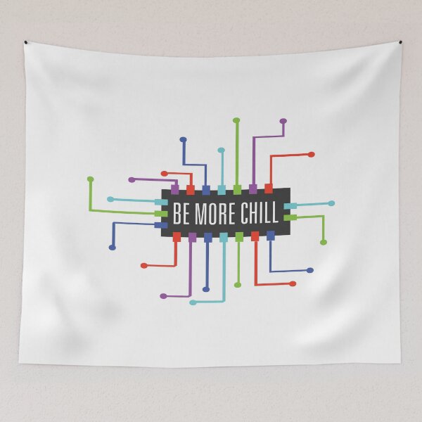 Item preview, be more chill logo designed and sold by Backstage by Leyzel.