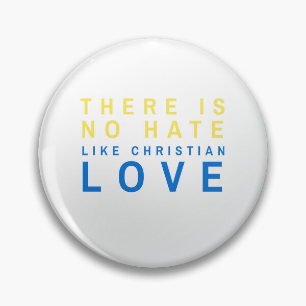 Item preview, No Hate Like Christian Love designed and sold by art-fox.