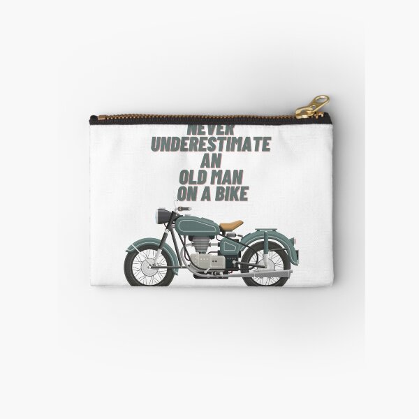 Item preview, Never Underestimate An Old Man on a Bike designed and sold by JessieT14.