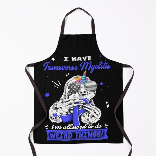 Item preview, Funny Sloth I Have Transverse Myelitis I'm Allowed To Do Weird Things designed and sold by Kohend.