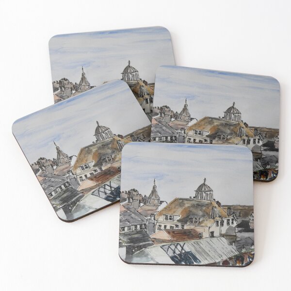 Item preview, The Rooftops of Lyme Regis in Dorset designed and sold by Robert Petcher Art.
