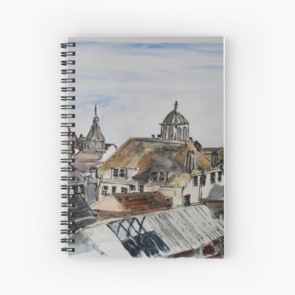 Item preview, The Rooftops of Lyme Regis in Dorset designed and sold by Robert Petcher Art.