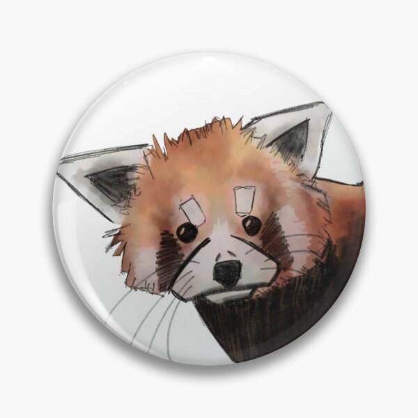Item preview, Red Panda Drawing designed and sold by Raven-Creative.