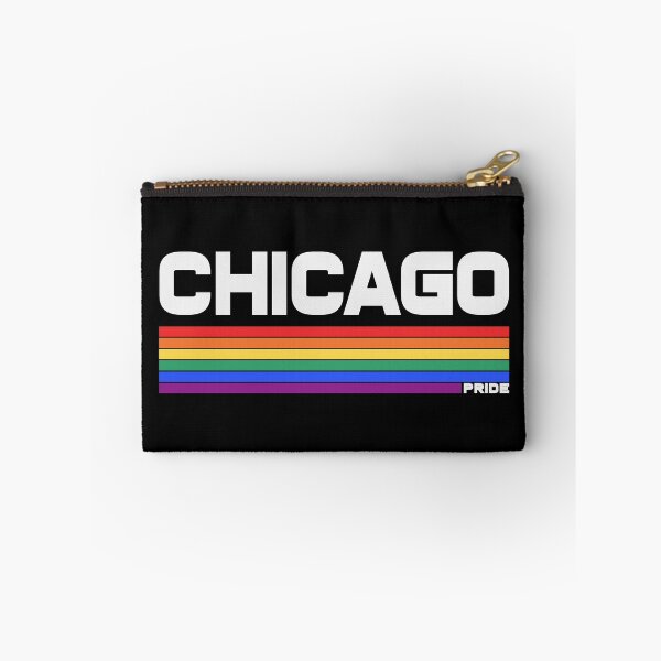 Item preview, Retro Chicago LGBT Pride Flag Rainbow Stripe designed and sold by pixeljamz.