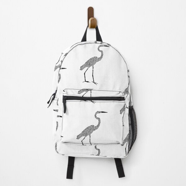 Item preview, Squiggle Egret designed and sold by Xernition.