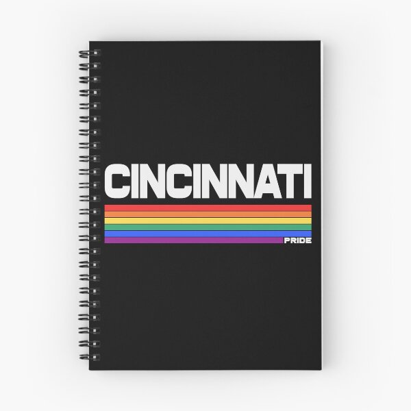 Artikelvorschau, Retro Cincinnati LGBT Stolz-Flaggen-Regenbogen-Streifen entworfen und verkauft von pixeljamz.