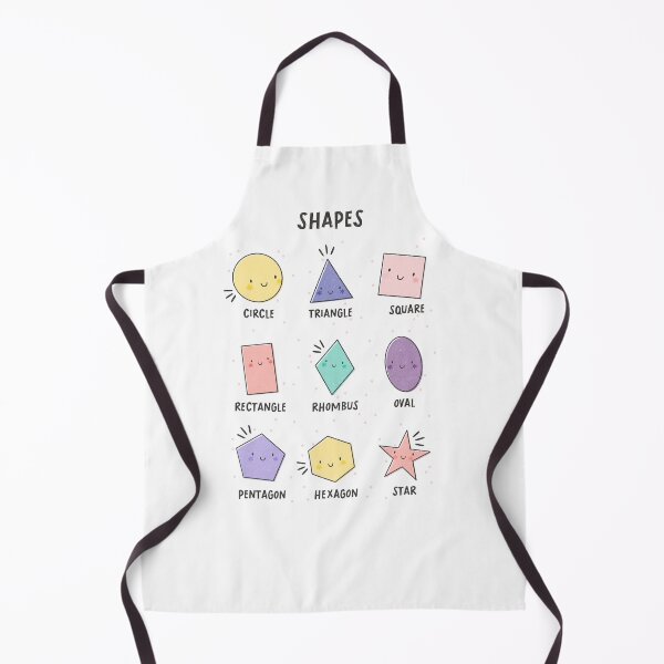 Item preview, The shapes poster is perfect for children to learn basic geometry. Gift for parents who homeschool. designed and sold by ScrapRainbows.