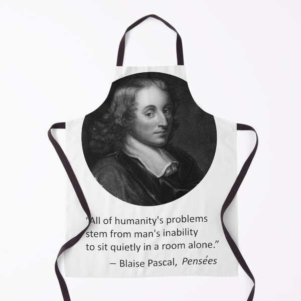 Item preview, Blaise Pascal quote designed and sold by MichaelEpp.