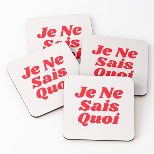 Item preview, Je Ne Sais Quoi, French Quote, Paris designed and sold by RougeAtelier.