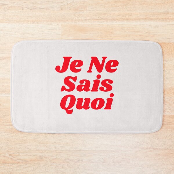 Item preview, Je Ne Sais Quoi, French Quote, Paris designed and sold by RougeAtelier.
