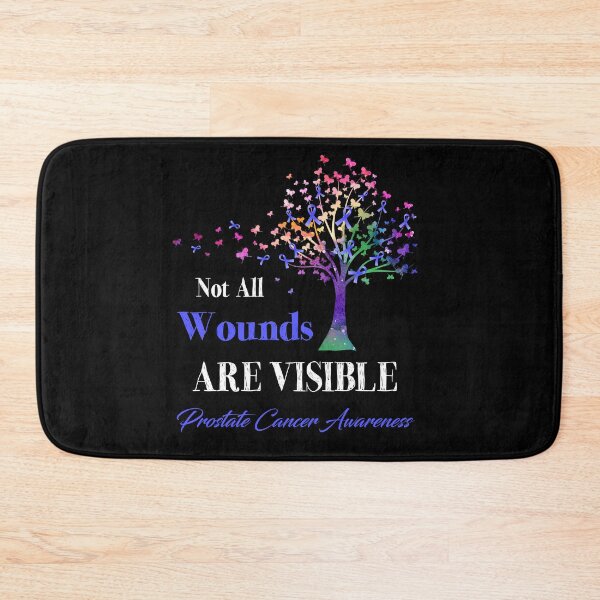 Item preview, Not All Wounds Are Visible Prostate Cancer Awareness designed and sold by Hatjar.