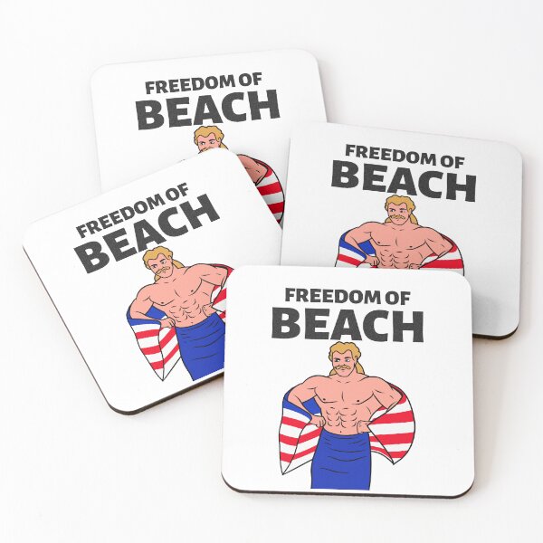 Item preview, Freedom of Beach Summer Humor  designed and sold by TB2018.