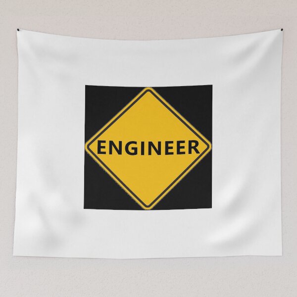 Item preview, CAUTION Engineer * designed and sold by Sarcasmagic.