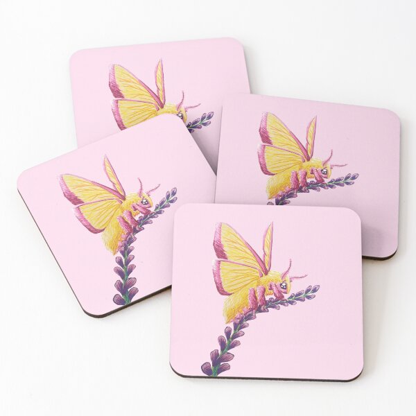 Item preview, Rosy Maple Moth designed and sold by TorpedoBubble.