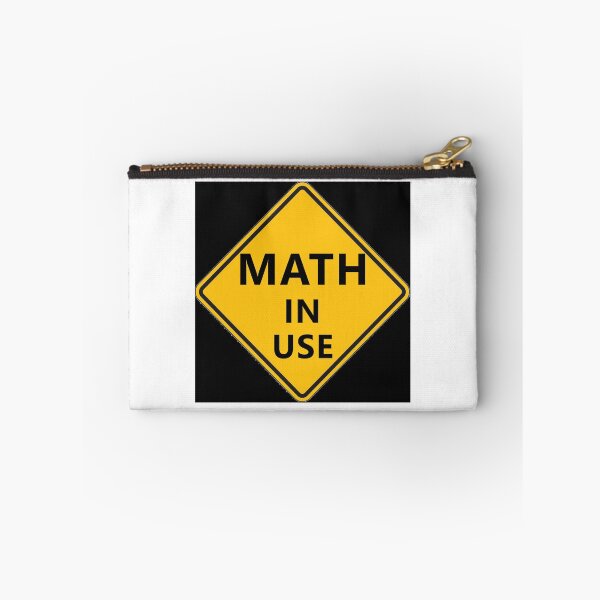 Item preview, CAUTION Math In Use * designed and sold by Sarcasmagic.