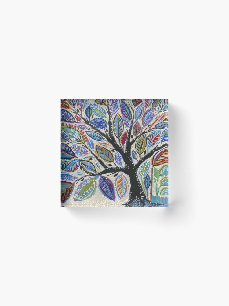 Alternate view of Everything Is Alive Acrylic Block