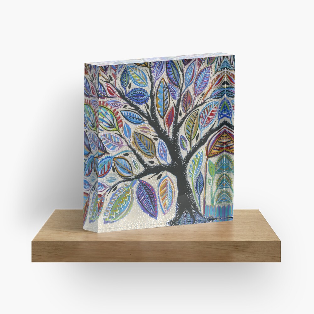 Everything Is Alive Acrylic Block