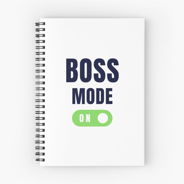 Item preview, Boss Mode On designed and sold by MixedBags.