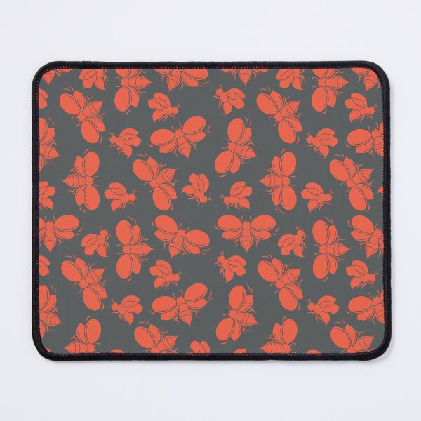 Item preview, Busy Buzzy Bees on Gray Pattern designed and sold by jeff-jones.