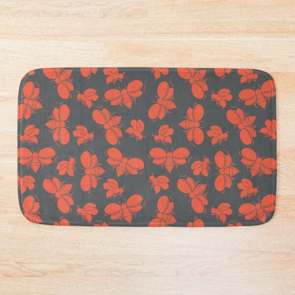 Item preview, Busy Buzzy Bees on Gray Pattern designed and sold by jeff-jones.