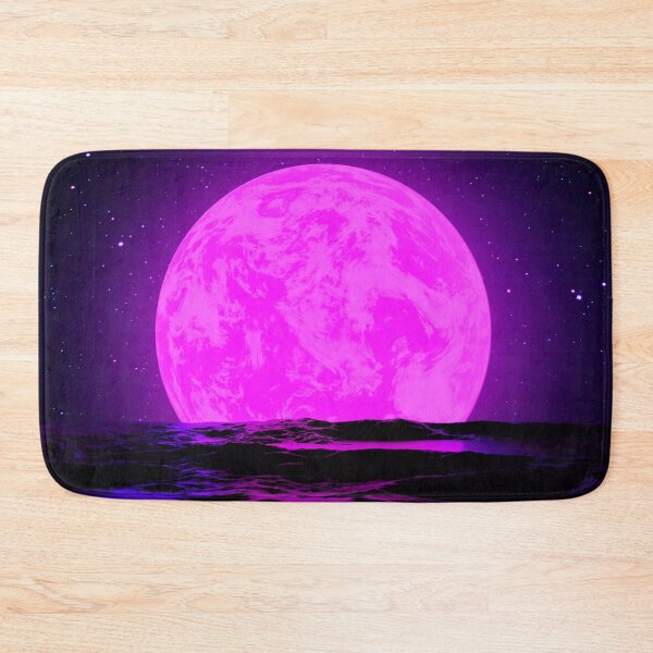 Item preview, Rising moon on top of the ocean  designed and sold by F1orin.
