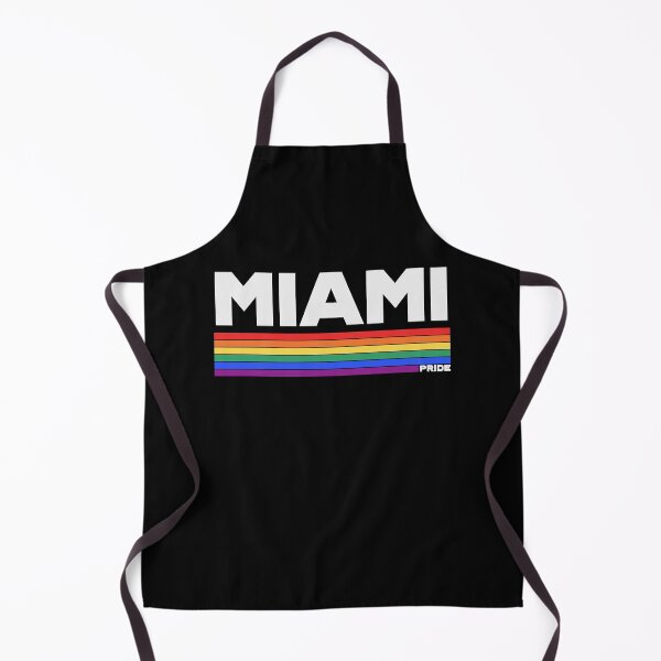 Item preview, Retro Miami LGBT Pride Flag Rainbow Stripe designed and sold by pixeljamz.