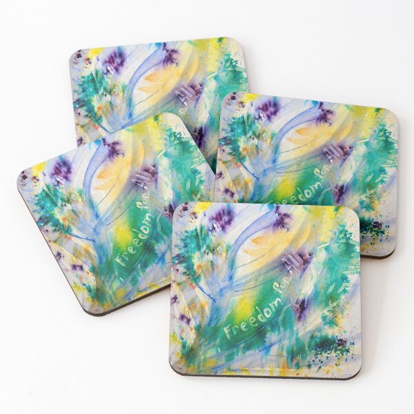 Item preview, Freedom for all watercolor  designed and sold by bramblewood56.
