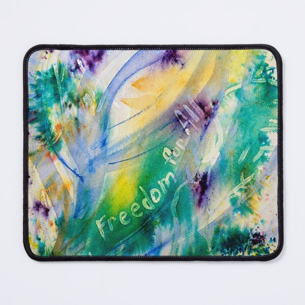 Item preview, Freedom for all watercolor designed and sold by bramblewood56.