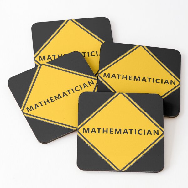 Item preview, CAUTION Mathematician * designed and sold by Sarcasmagic.