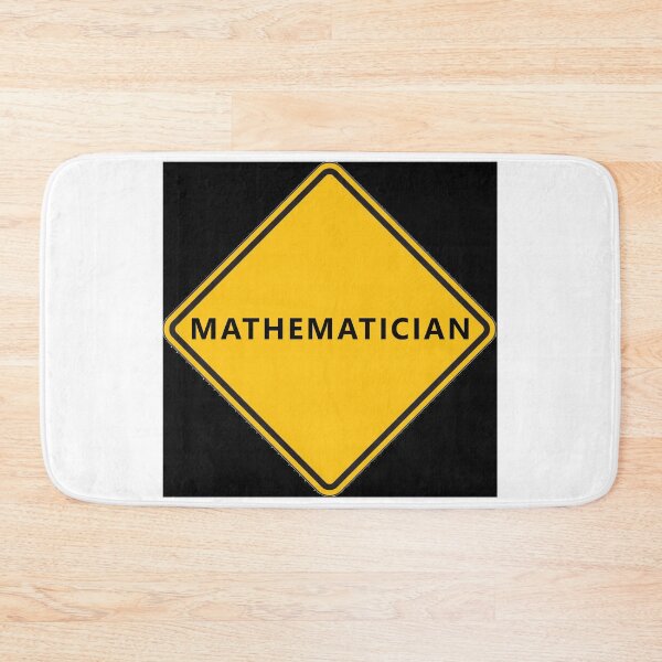 Item preview, CAUTION Mathematician * designed and sold by Sarcasmagic.