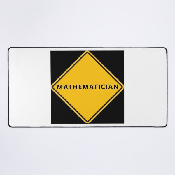 Item preview, CAUTION Mathematician * designed and sold by Sarcasmagic.