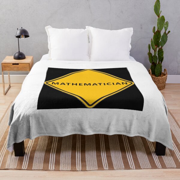 Item preview, CAUTION Mathematician * designed and sold by Sarcasmagic.
