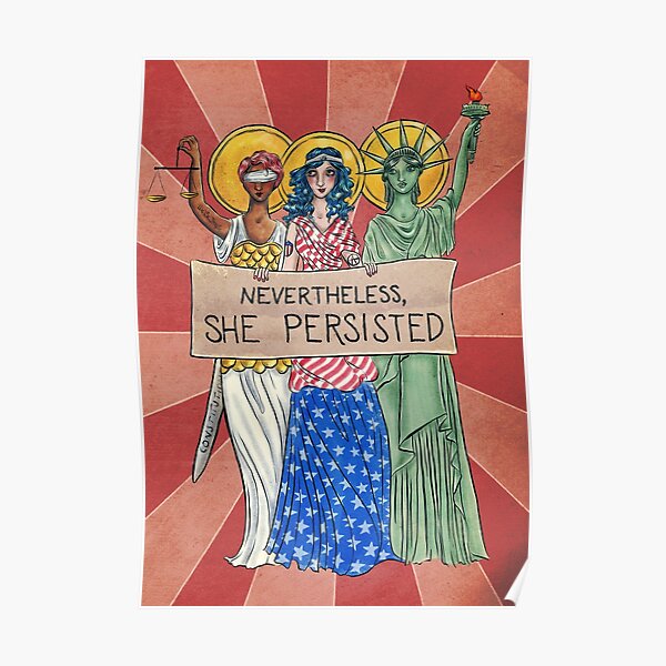 Nevertheless, She Persisted Poster