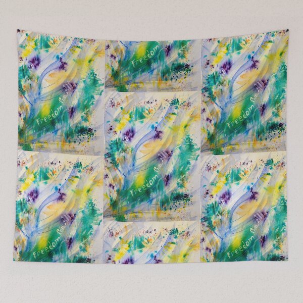 Item preview, Freedom for all watercolor  designed and sold by bramblewood56.