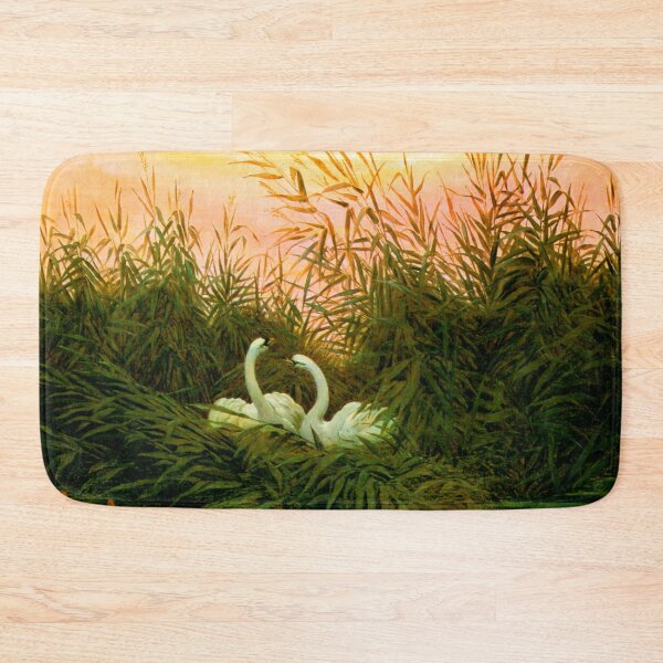Item preview, Swans in the reeds at the first dawn Caspar David Friedrich Friedrich schwaene im schilf  designed and sold by TeeARTHY.