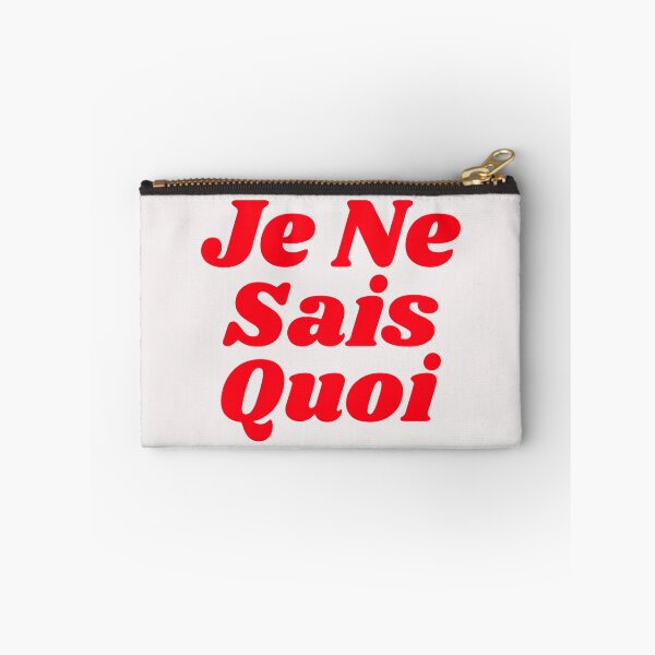 Item preview, Je Ne Sais Quoi, French Quote, Paris designed and sold by RougeAtelier.