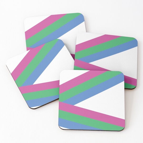 Item preview, Polysexual Pride Stripes 1 designed and sold by Puddleleaps.