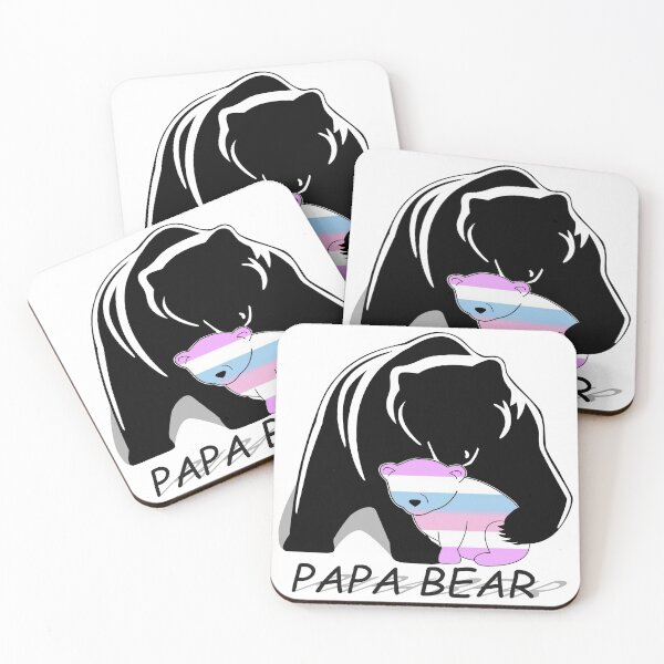 Item preview, Intersex Pride Papa bear designed and sold by Bunny Loven.