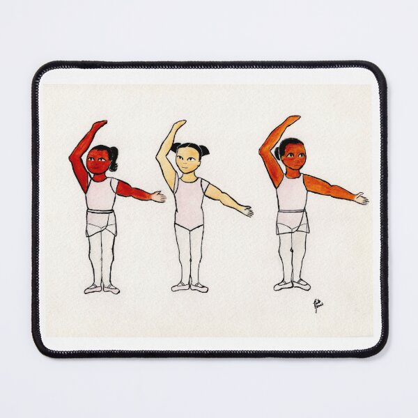 Item preview, Three Young Dancers designed and sold by pjshandpainted.