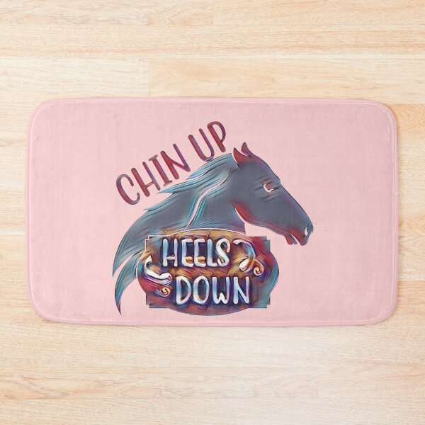 Item preview, Chin Up Heals Down designed and sold by No1Equestrian.