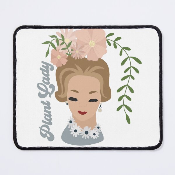 Item preview, Vintage Plant Lady designed and sold by ThriftedBurrow.