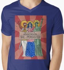 Nevertheless, She Persisted Men's V-Neck T-Shirt