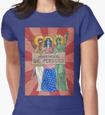 Nevertheless, She Persisted Women's Fitted T-Shirt
