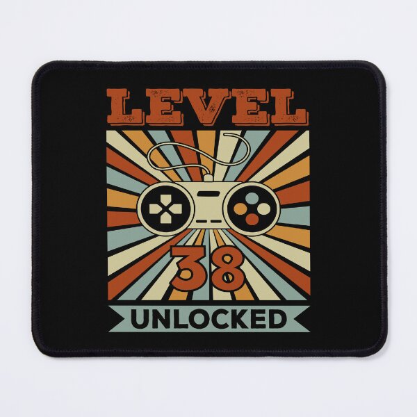 Item preview, Level 38 unlocked happy birthday gift designed and sold by BoriJanis.